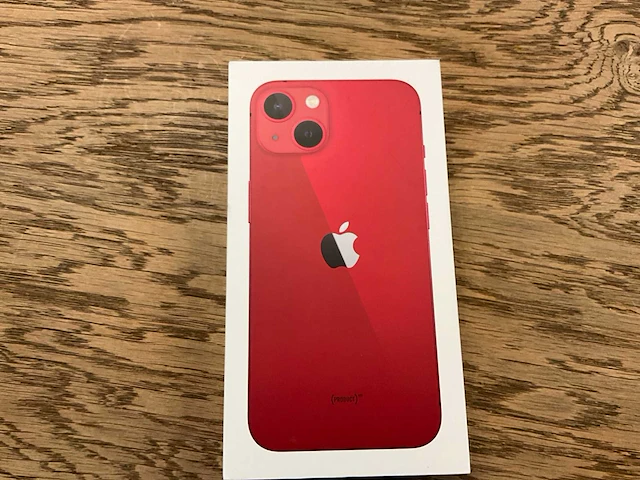 Apple iphone 13 128gb rood - afbeelding 7 van  8