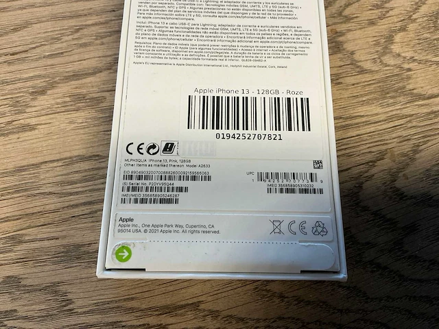 Apple iphone 13 128gb roze - afbeelding 9 van  10