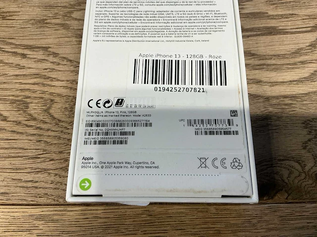Apple iphone 13 128gb roze - afbeelding 2 van  10