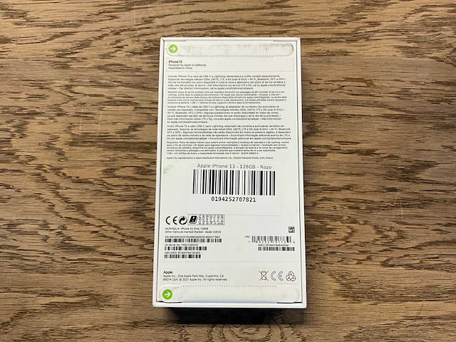 Apple iphone 13 128gb roze - afbeelding 2 van  10