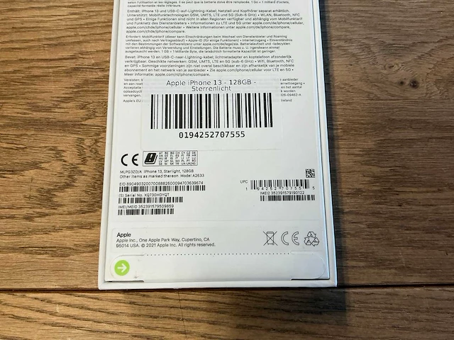 Apple iphone 13 128gb sterrenlicht - afbeelding 9 van  9