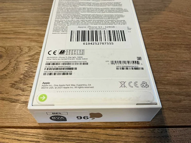 Apple iphone 13 128gb sterrenlicht - afbeelding 9 van  9