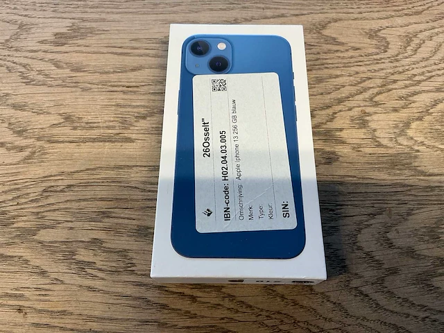 Apple iphone 13 256gb blauw - afbeelding 3 van  8