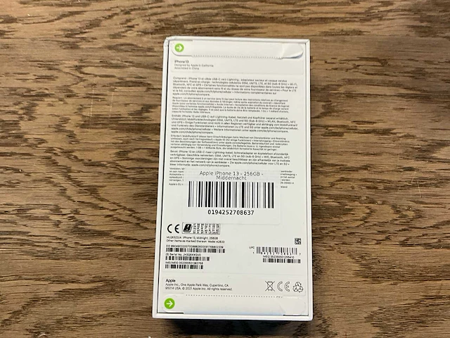 Apple iphone 13 256gb middernacht - afbeelding 8 van  8