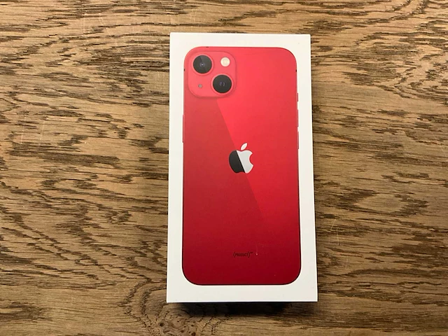 Apple iphone 13 256gb rood - afbeelding 7 van  8