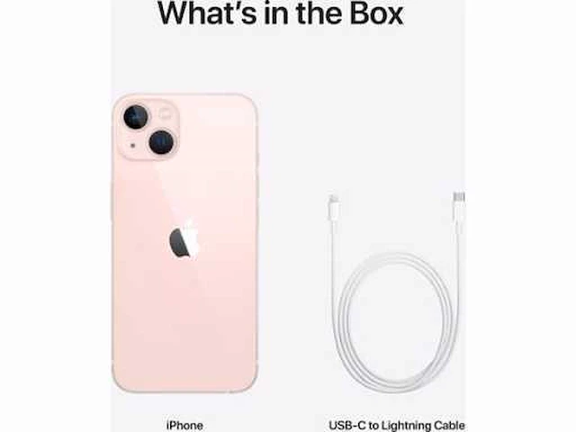 Apple iphone 13 256gb roze - afbeelding 7 van  9
