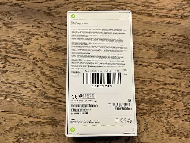 Apple iphone 13 256gb roze - afbeelding 2 van  10