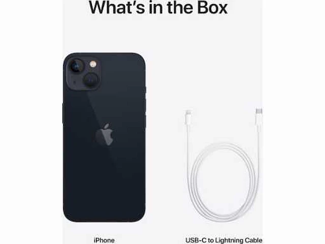 Apple iphone 13 512gb middernacht - afbeelding 4 van  8