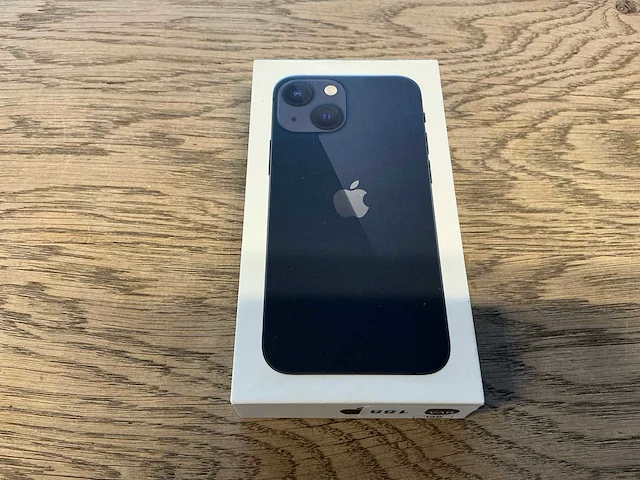Apple iphone 13 mini 128gb middernacht - afbeelding 3 van  5