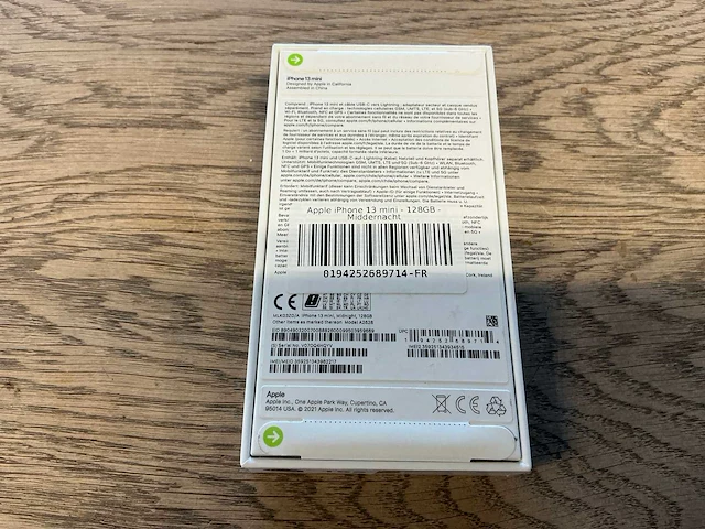 Apple iphone 13 mini 128gb middernacht - afbeelding 4 van  5