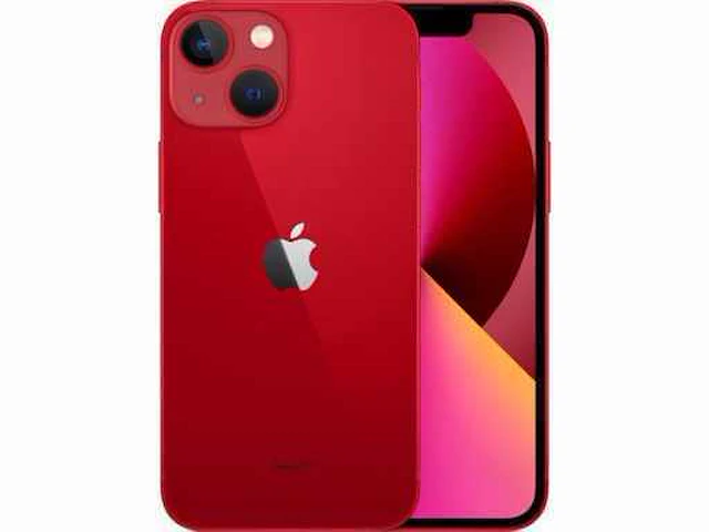 Apple iphone 13 mini 128gb rood - afbeelding 1 van  9