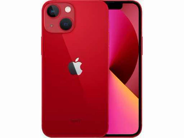 Apple iphone 13 mini 128gb rood - afbeelding 7 van  9
