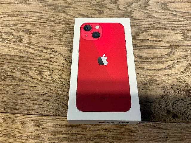 Apple iphone 13 mini 128gb rood - afbeelding 8 van  9