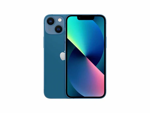 Apple iphone 13 mini 13,7 cm (5.4") dual sim ios 15 5g 128 gb blauw - afbeelding 1 van  2