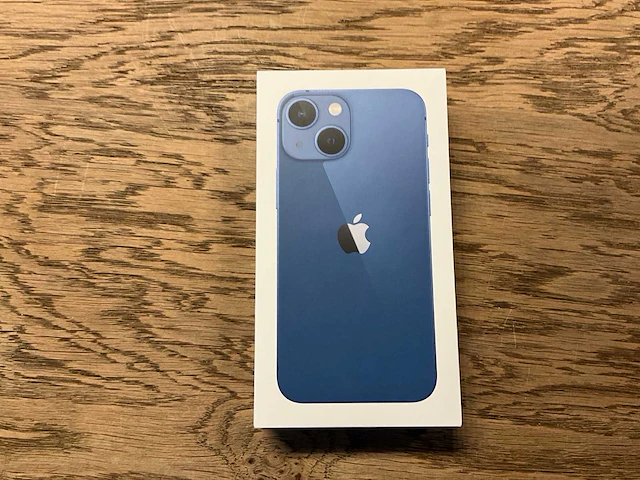 Apple iphone 13 mini 256gb blauw - afbeelding 10 van  10