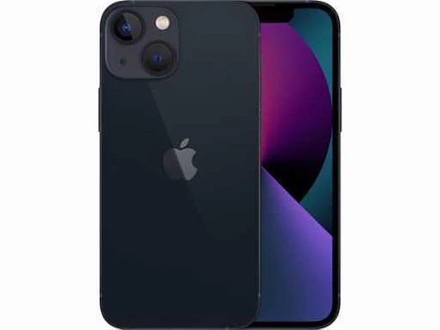 Apple iphone 13 mini 256gb middernacht - afbeelding 1 van  9