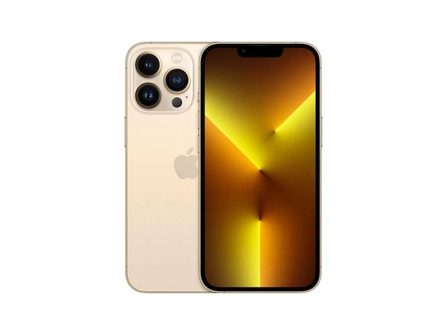 Apple iphone 13 pro - 128gb - goud - afbeelding 1 van  2