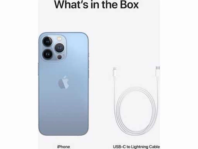 Apple iphone 13 pro 128gb sierra blue - afbeelding 5 van  7