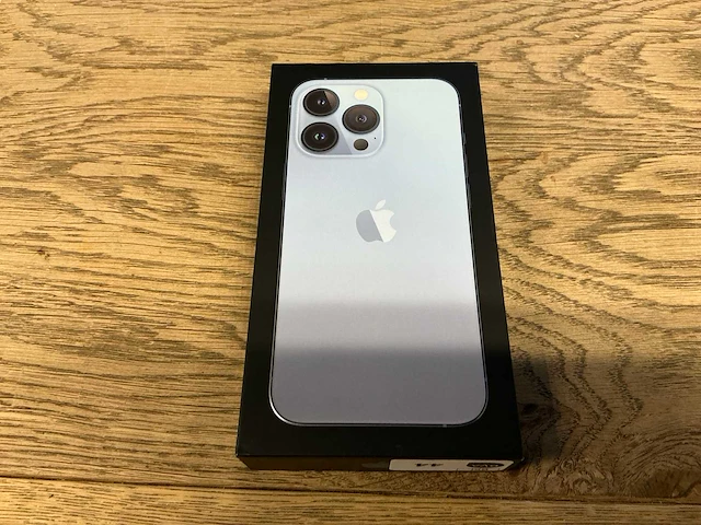 Apple iphone 13 pro 128gb sierra blue - afbeelding 10 van  10