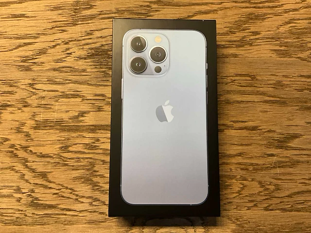 Apple iphone 13 pro 128gb sierra blue - afbeelding 10 van  10