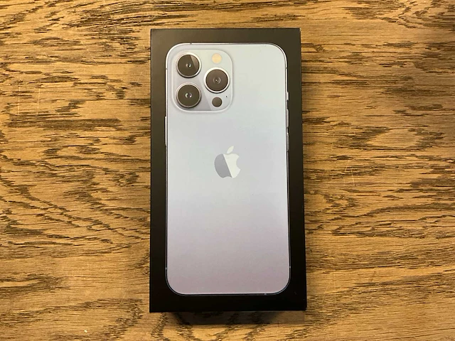 Apple iphone 13 pro 128gb sierra blue - afbeelding 10 van  10