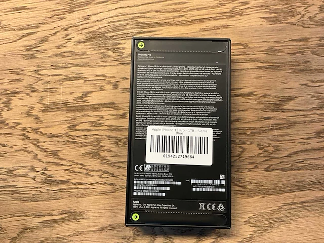 Apple iphone 13 pro 1tb sierra blue - afbeelding 2 van  10