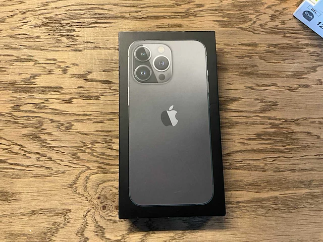 Apple iphone 13 pro 256gb grafiet - afbeelding 3 van  3