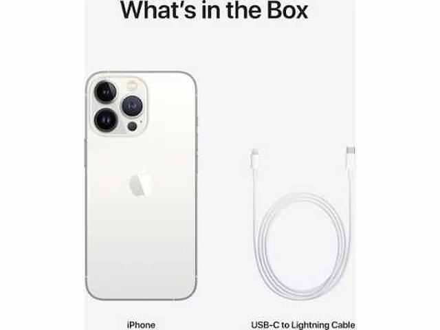 Apple iphone 13 pro 256gb zilver - afbeelding 7 van  10
