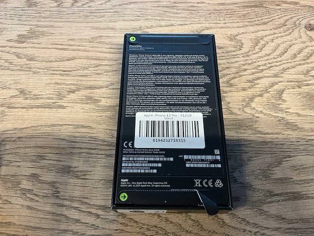 Apple iphone 13 pro 512gb goud - afbeelding 2 van  7