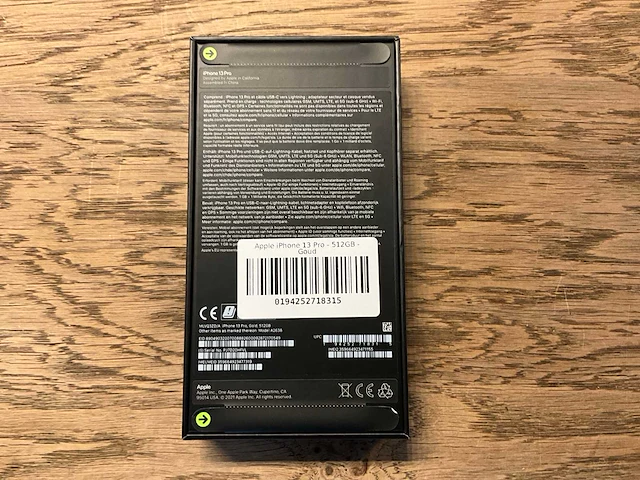 Apple iphone 13 pro 512gb goud - afbeelding 2 van  10