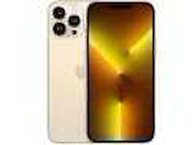 Apple iphone 13 pro max - 128 gb goud - afbeelding 1 van  2