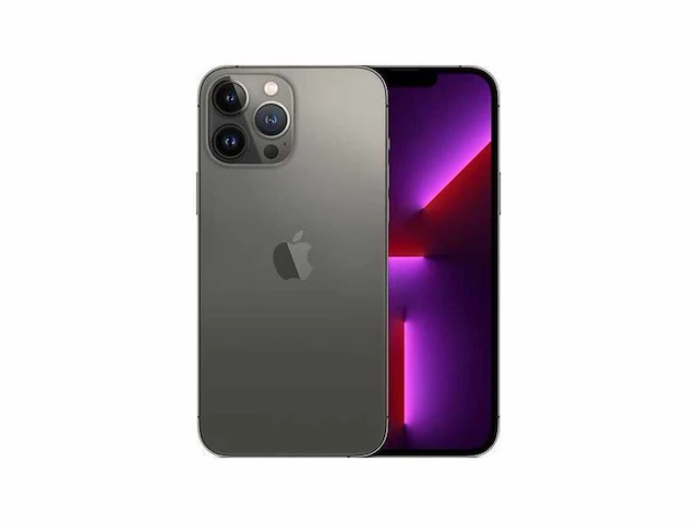 Apple iphone 13 pro max - 256gb - grafiet - afbeelding 1 van  2