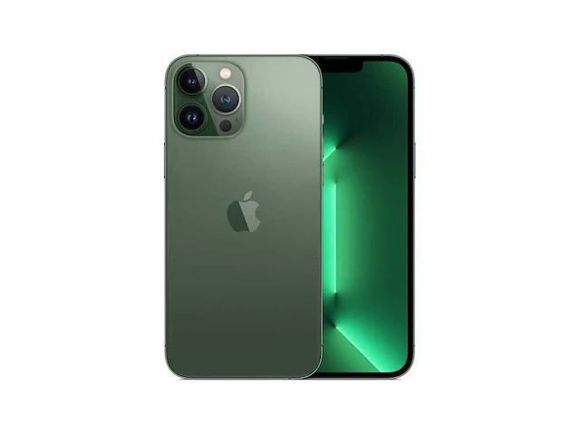 Apple iphone 13 pro max - 256gb - groen - afbeelding 1 van  2