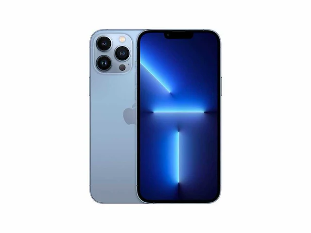 Apple iphone 13 pro max 17 cm (6.7") dual sim ios 15 5g 128 gb blauw - afbeelding 1 van  2