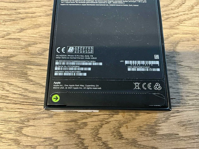 Apple iphone 13 pro max 1tb goud - afbeelding 2 van  10