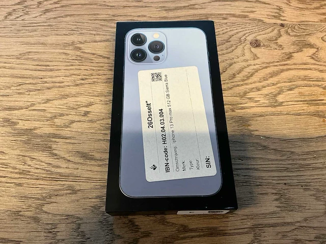 Apple iphone 13 pro max 512gb blauw - afbeelding 6 van  9