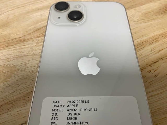 Apple iphone 14 a2882 - afbeelding 4 van  7
