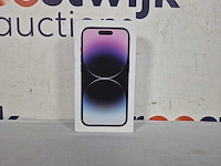 Apple iphone 14 pro - 128gb - dieppaars - afbeelding 2 van  3