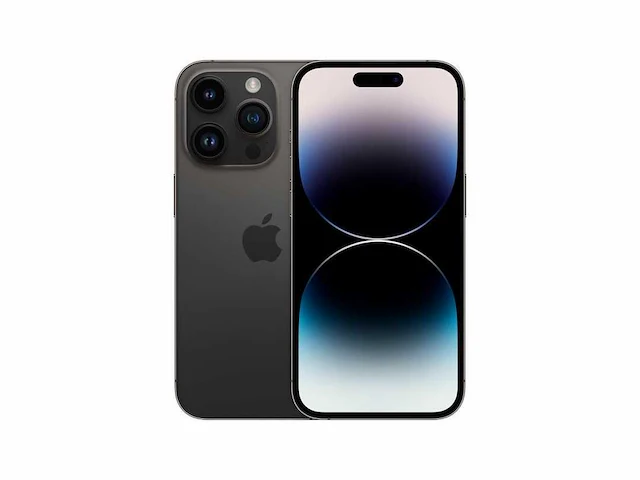 Apple iphone 14 pro - 256gb - spacezwart - afbeelding 1 van  3