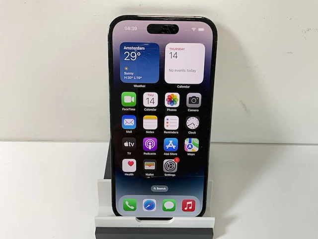 Apple iphone 14 pro 5g - 512 gb - space black - afbeelding 1 van  6