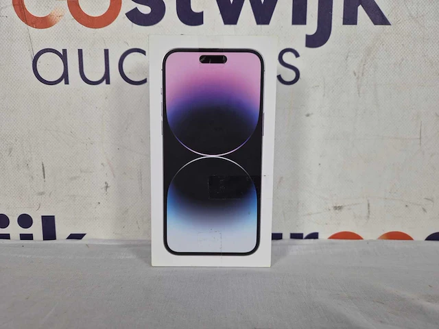 Apple iphone 14 pro max - 128gb - dieppaars - afbeelding 2 van  3