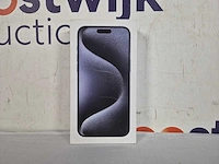 Apple iphone 15 pro max - 256gb - blauw titanium - afbeelding 2 van  3