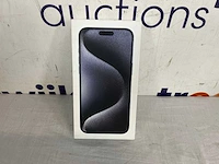 Apple iphone 15 pro max - 256gb - blauw titanium - afbeelding 2 van  2