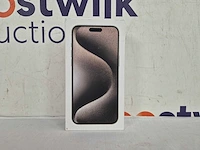 Apple iphone 15 pro max - 256gb - naturel titanium - afbeelding 2 van  3