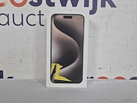 Apple iphone 15 pro max - 256gb - naturel titanium - afbeelding 2 van  3