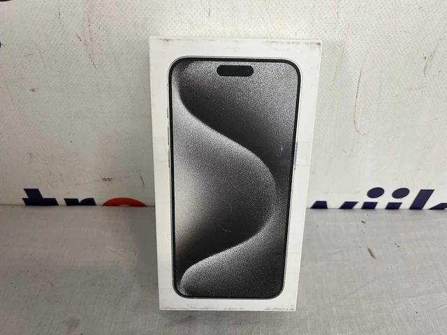 Apple iphone 15 pro max - 256gb - wit titanium - afbeelding 2 van  2