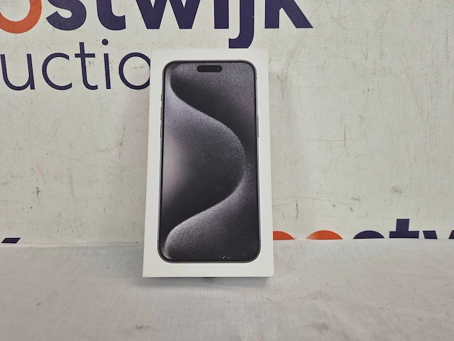 Apple iphone 15 pro max - 256gb - zwart titanium - afbeelding 2 van  3
