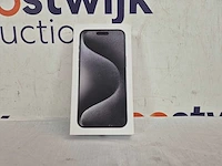 Apple iphone 15 pro max - 256gb - zwart titanium - afbeelding 2 van  3