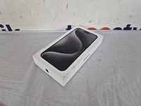 Apple iphone 15 pro max - 256gb - zwart titanium - afbeelding 3 van  3