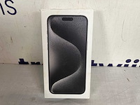 Apple iphone 15 pro max - 256gb - zwart titanium - afbeelding 2 van  2